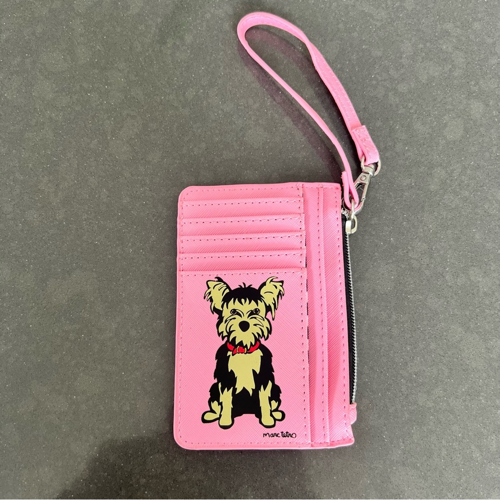 Pink Yorkie Wallet/Card Holder